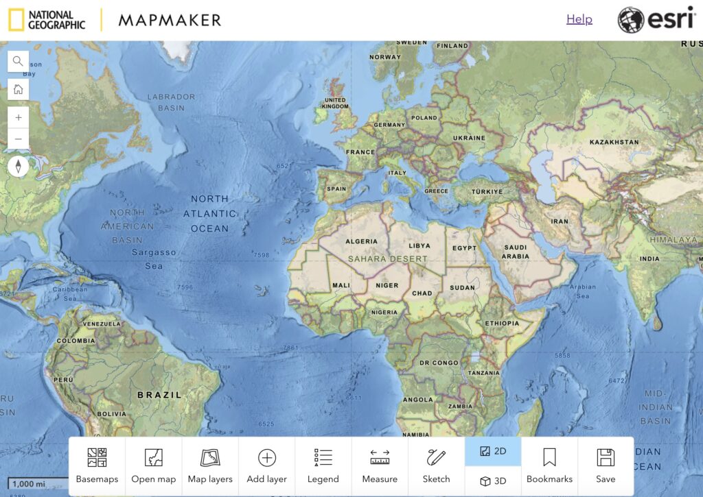 draw a map assignment